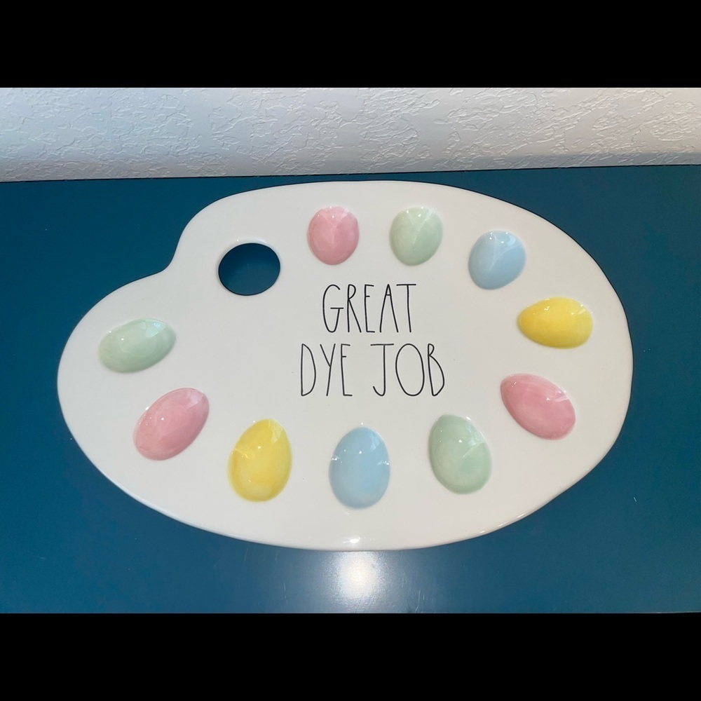 RAE Dunn GREAT DYE JOB Egg Holder